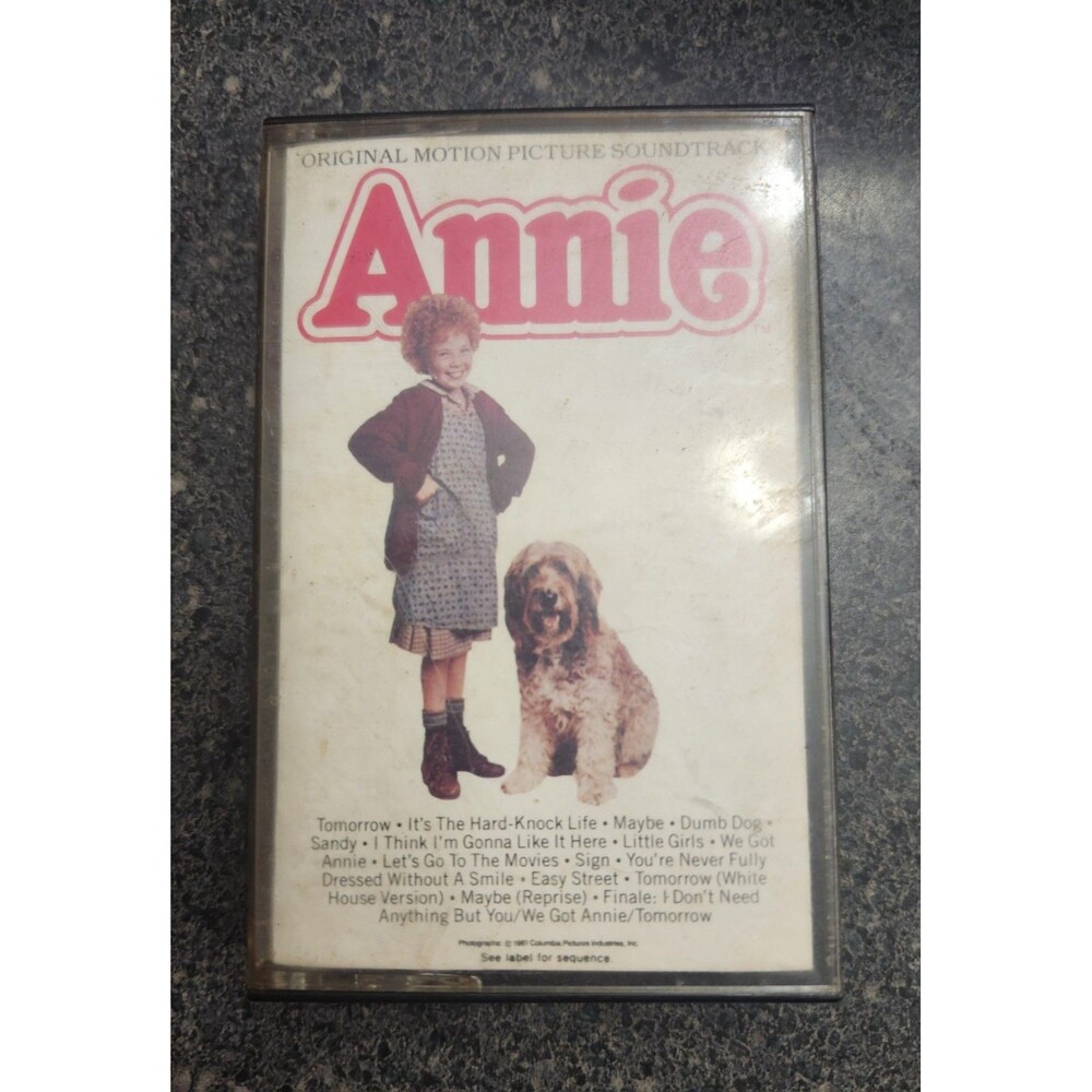 1982 Annie original motion picture soundtrack cassette tape featuring...